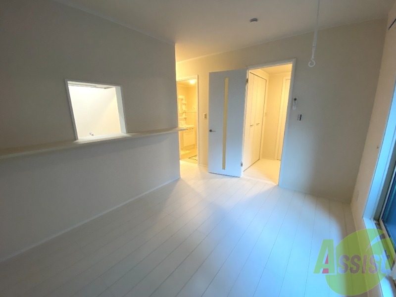 居室・リビング　約６．６帖の洋室になります。伸び伸び出来そうですね。