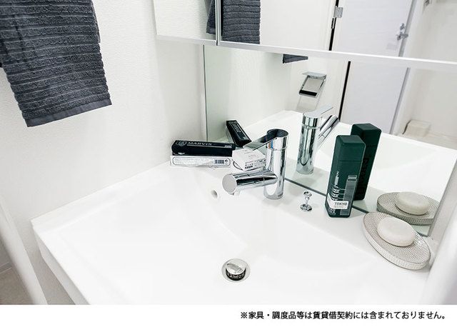洗面設備　※写真は同タイプ住戸です。