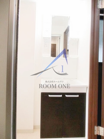 洗面設備　洗面台です。