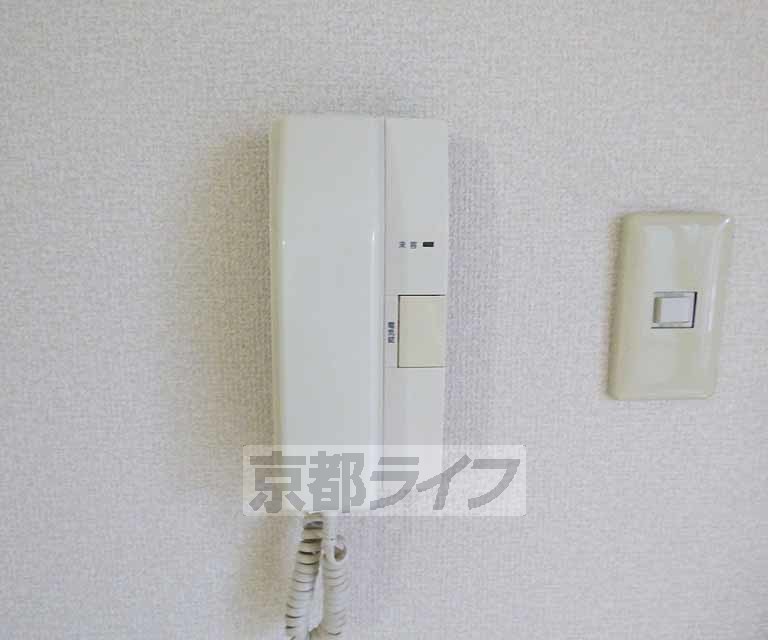 セキュリティ　来客時も安心です。