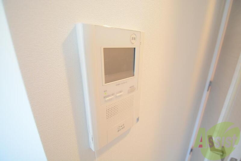 セキュリティ　オートロック完備で安心ですね。