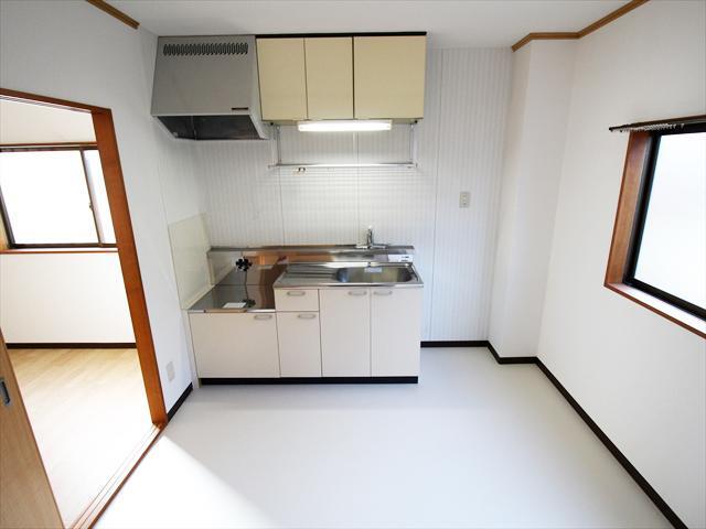 キッチン　松山市土手内　第３春日ハイツ　キッチン
