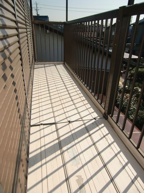 バルコニー　２階のベランダ