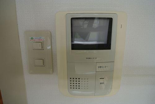 セキュリティ　モニター付きインターフォン