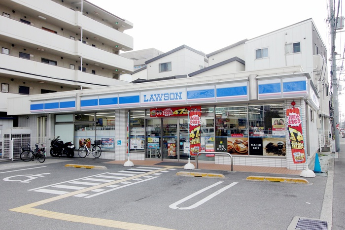 コンビニ　ローソン野中北二丁目店（コンビニ）まで104m