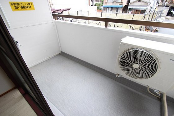 バルコニー　※別部屋の写真です