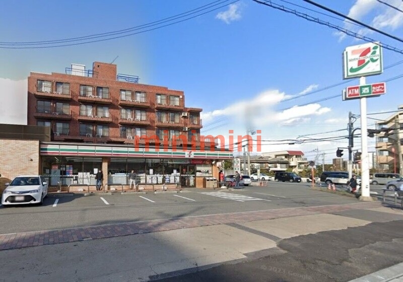 コンビニ　セブンイレブン高槻八丁西町店（コンビニ）まで431m