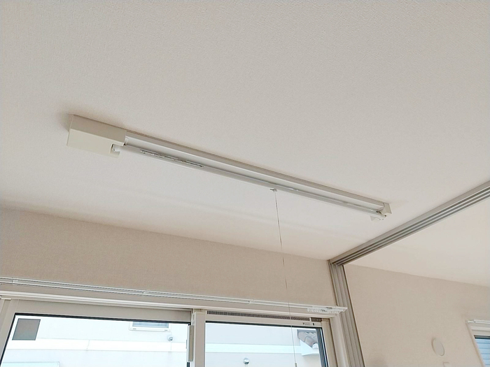 その他設備　便利な室内物干し