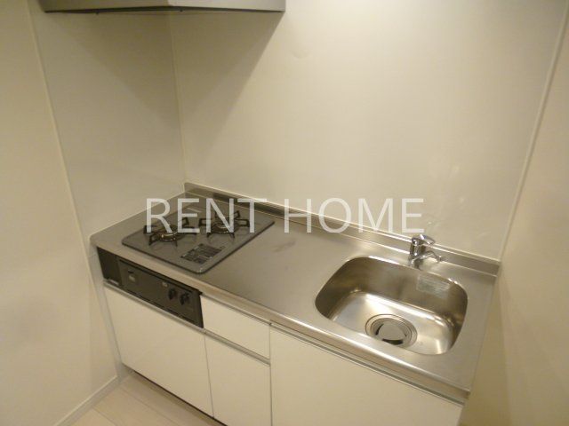 キッチン　２口ガスコンロ付き