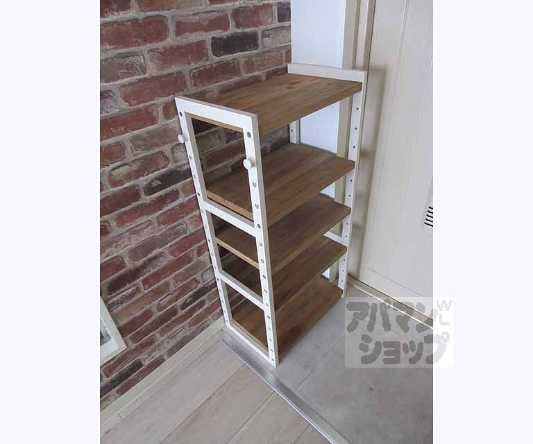 収納　靴の収納に便利な棚が付いています！