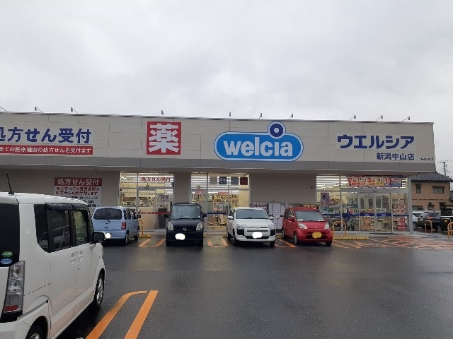 ドラックストア　ウエルシア新潟中山店（ドラッグストア）まで750m