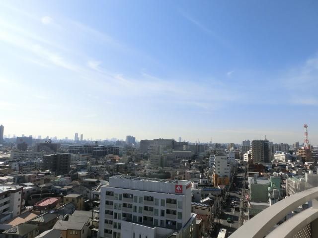 眺望　日当り　眺望良好　バルコニーからの景色