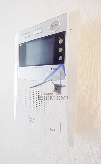 セキュリティ　モニター付きインターホンです。