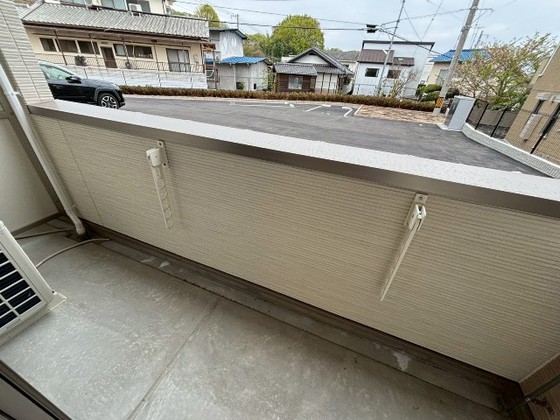 バルコニー　※１０３号室の写真です