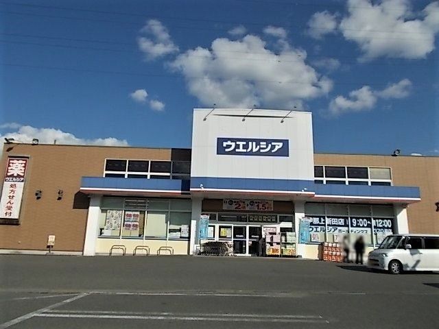 ドラックストア　ウエルシア薬局  伊那上新田店（ドラッグストア）まで600m