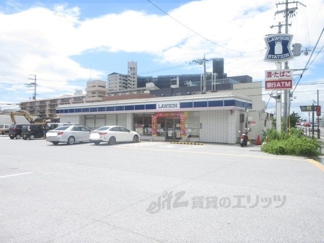 コンビニ　ローソン彦根外町店（コンビニ）まで400m