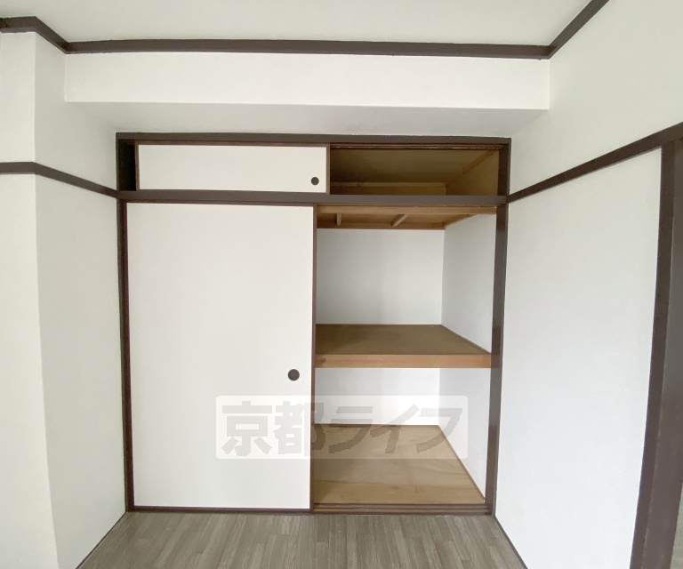 収納　押入収納です。
