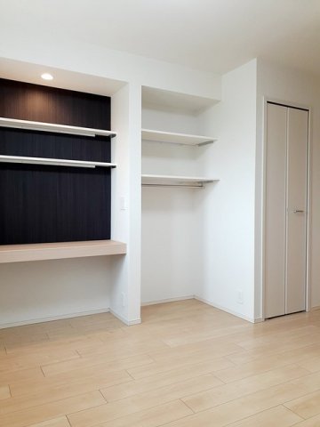 収納　ちょっとした収納スペースも充実しています