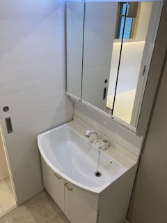 洗面設備　※同物件・同タイプの写真です。