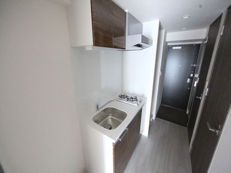 キッチン　システムキッチン（ガス2口コンロ付）