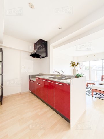 キッチン　２口コンロ設置可能です♪