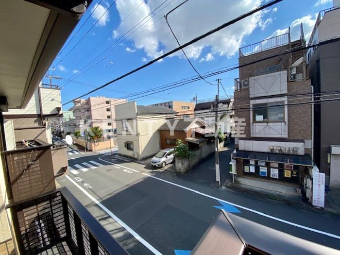 眺望　202号室 部屋からの眺望