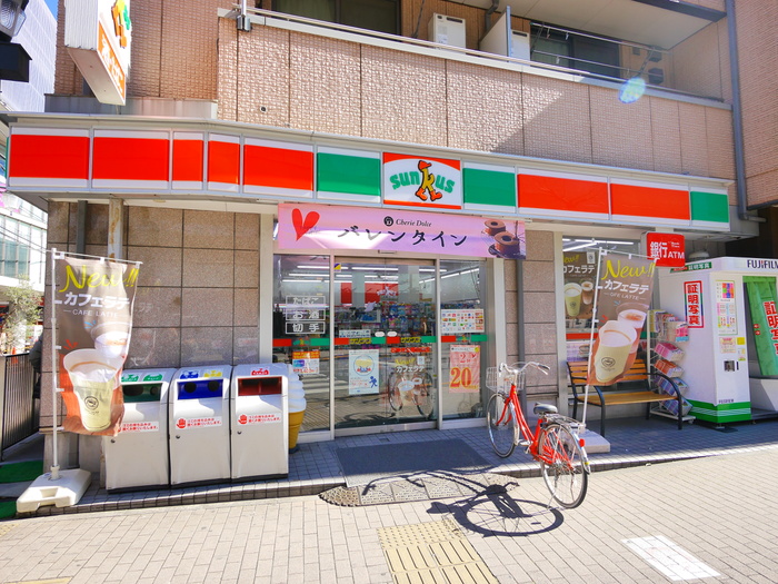 コンビニ　サンクス（コンビニ）まで150m