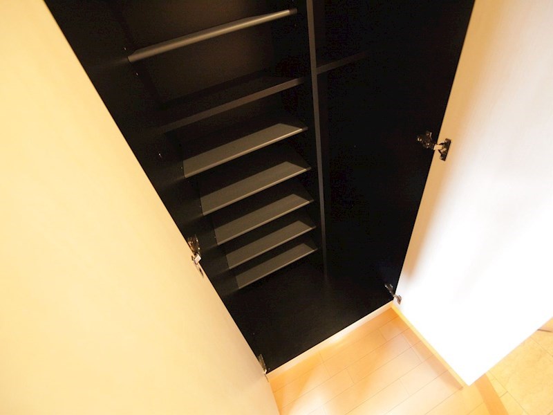 玄関　シューズボックス　収納充実してます