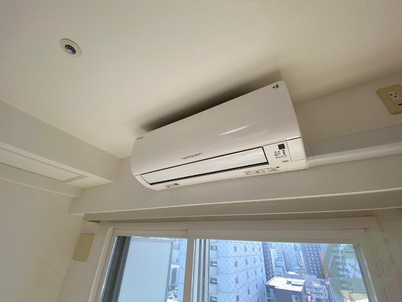 その他設備　エアコンが設置してありますので、寒暖対策もばっちり。