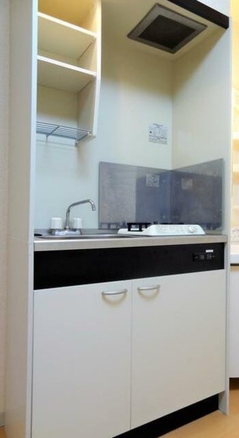 キッチン　ガスコンロ設置済み