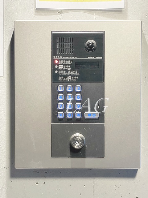 セキュリティ　オートロックです。