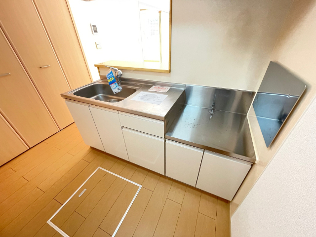 キッチン　お好きなガスコンロ設置できます