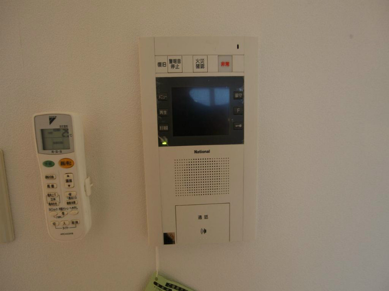 セキュリティ　ＴＶモニター付インターホン