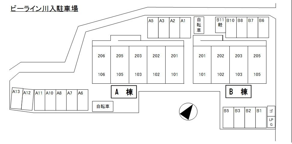 その他　駐車場配置図