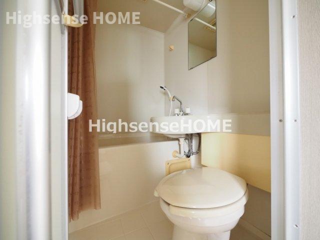 トイレ　ゆったりとした空間のトイレです