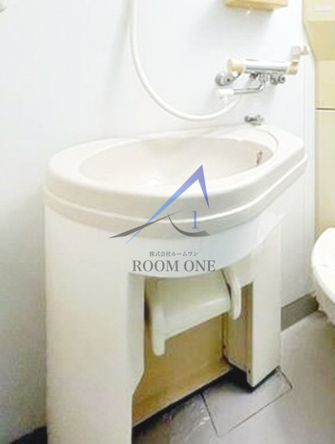 洗面設備　洗面台です。