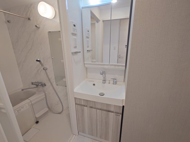 洗面設備　同物件別号室の写真です。