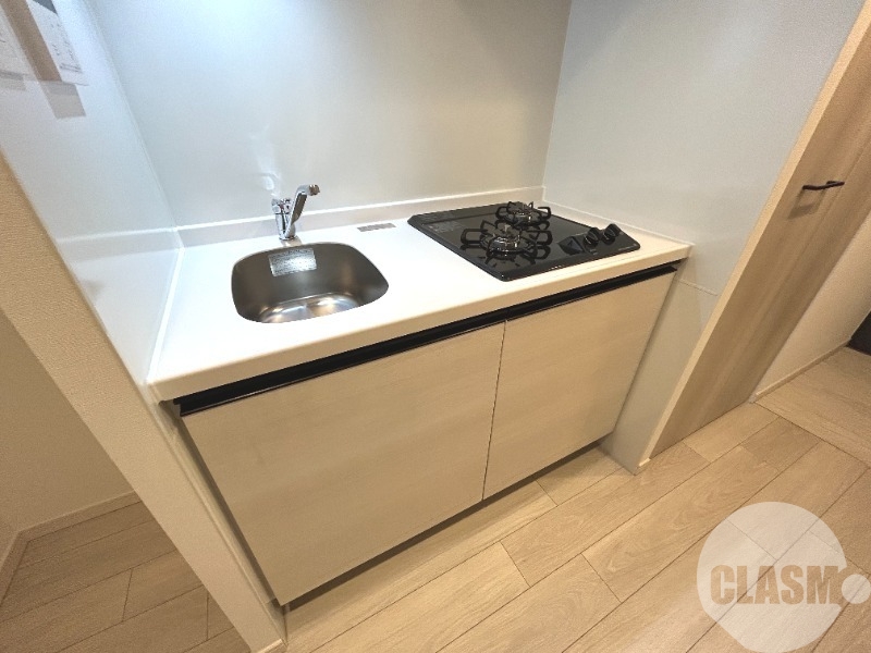 キッチン　２口コンロのシステムキッチン♪