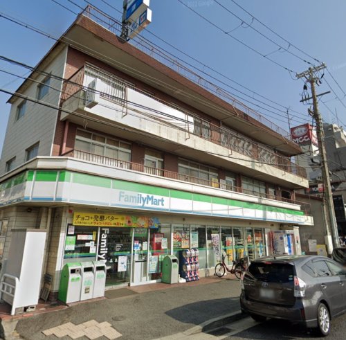 コンビニ　ファミリーマート 神戸深江店（コンビニ）まで389m