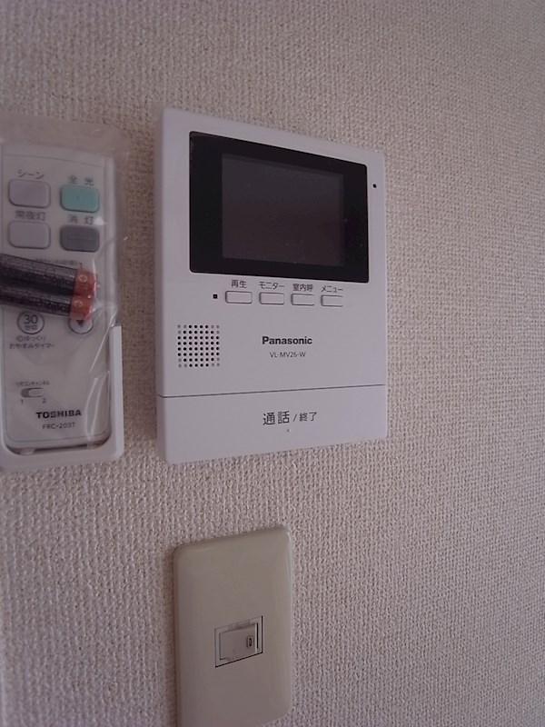 セキュリティ　※別部屋参考写真