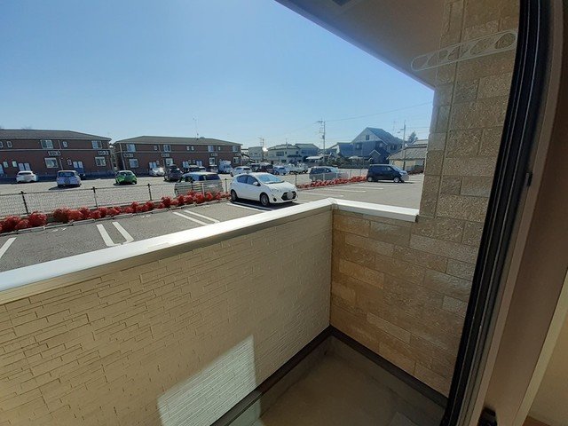 バルコニー　バルコニー付きです