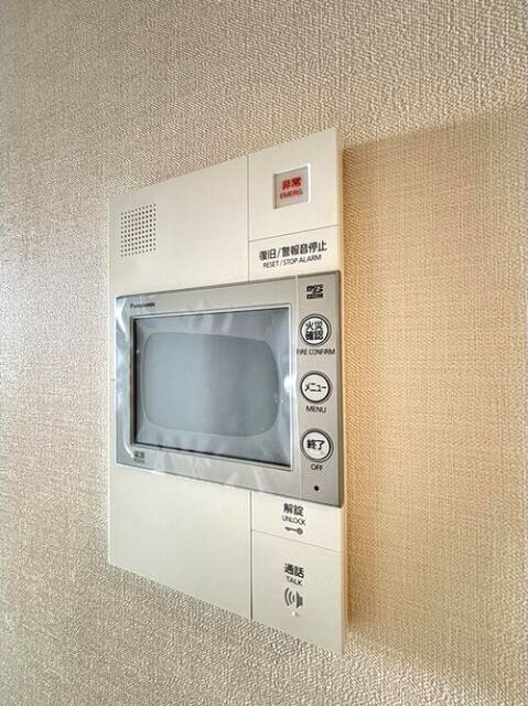 セキュリティ　モニター付きインターホン