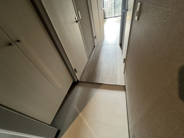 玄関　明るい玄関です