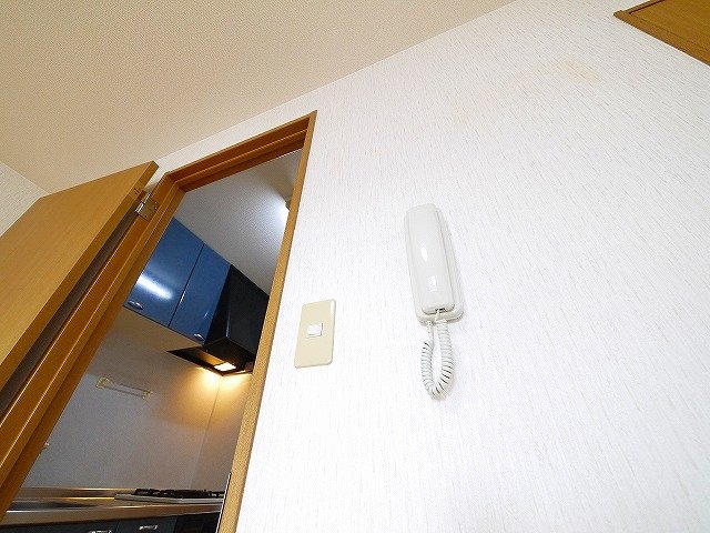 セキュリティ　インターホンで来客対応できます