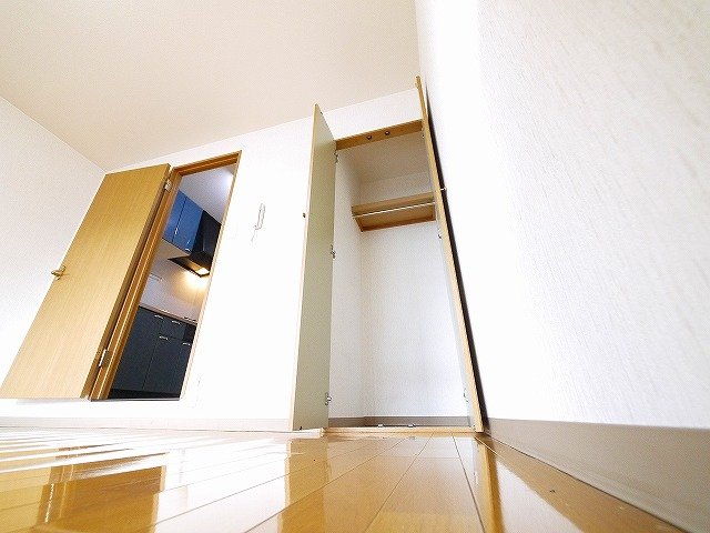 収納　十分な収納スペースがあります