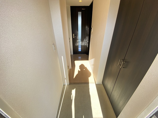 玄関　明るい玄関です