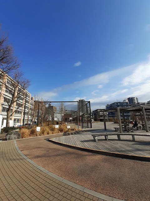 公園　浜川公園（公園）まで355m