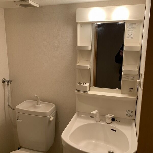 洗面設備　シャンドレはもはや必須アイテムですね♪