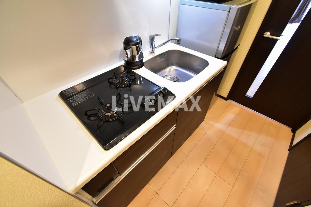 キッチン　※モデルルーム・家具家電の付帯はありません。