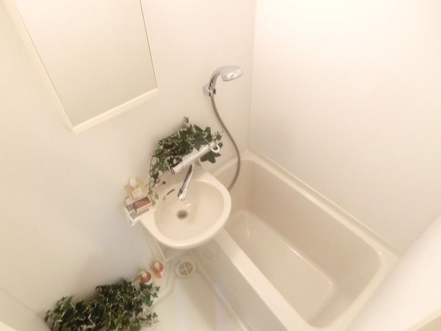 バス・シャワールーム　洗面台付バスルーム